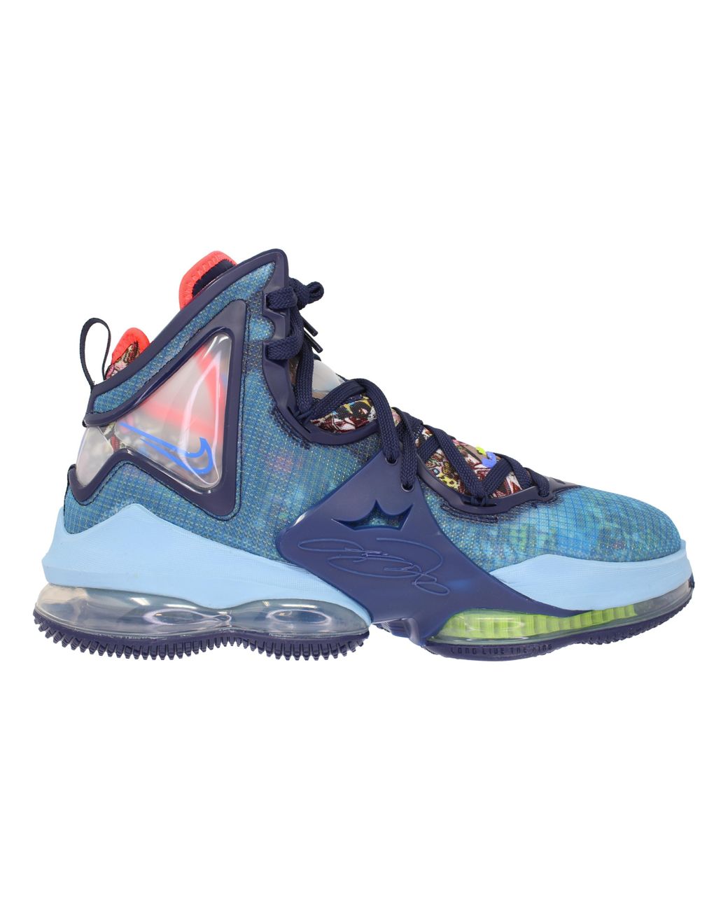 Nike Lebron Xix Blackened /multicolor Cz0203400 in Blue for Men Lyst