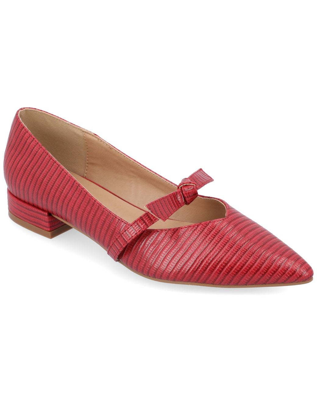 Journee Collection Red Collection Cait Flats