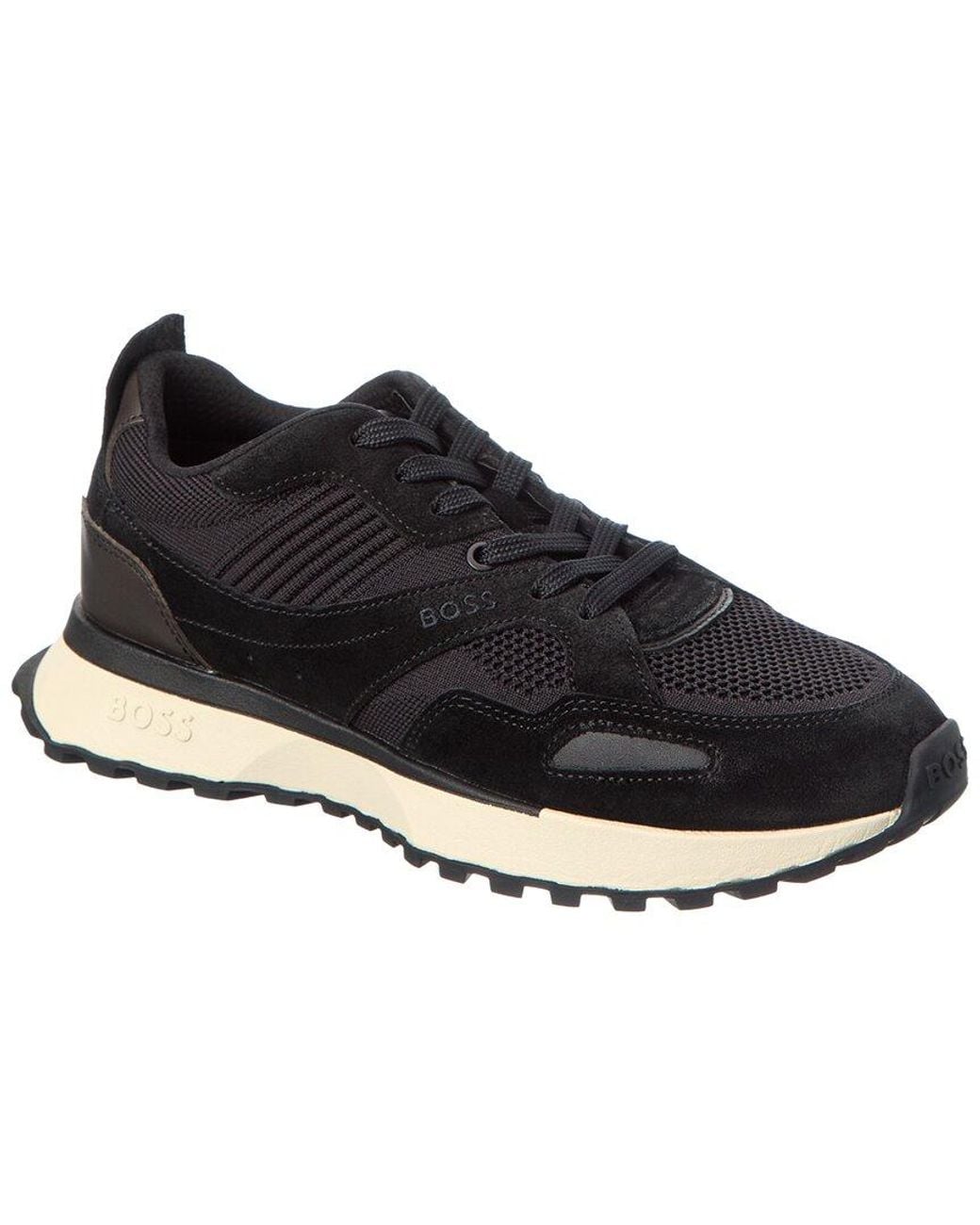 Boss Black Jonah Leather Running Sneaker for men