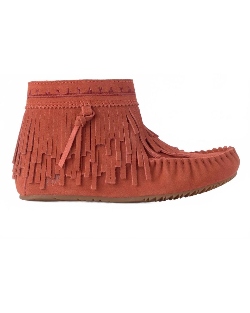 Manitobah Red Dancer Ankle Boot