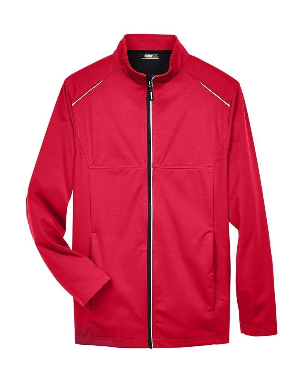CORE365 Red Techno Lite Three-Layer Knit Tech-Shell for men