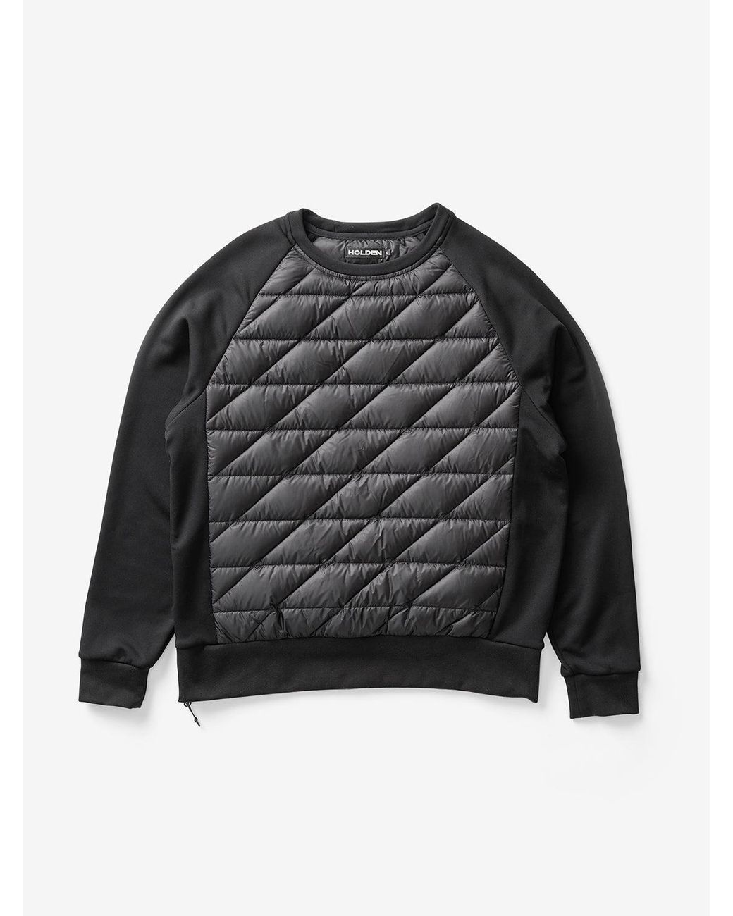 Holden Black M Down Crew Sweater for men