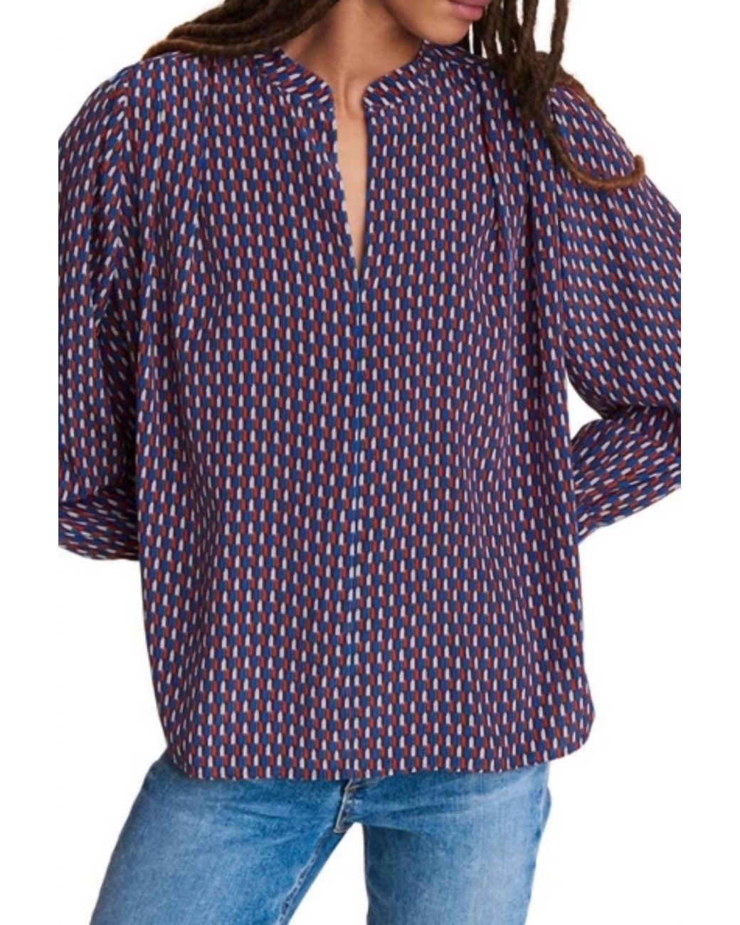 Rag & Bone Purple Long Sleeve Top