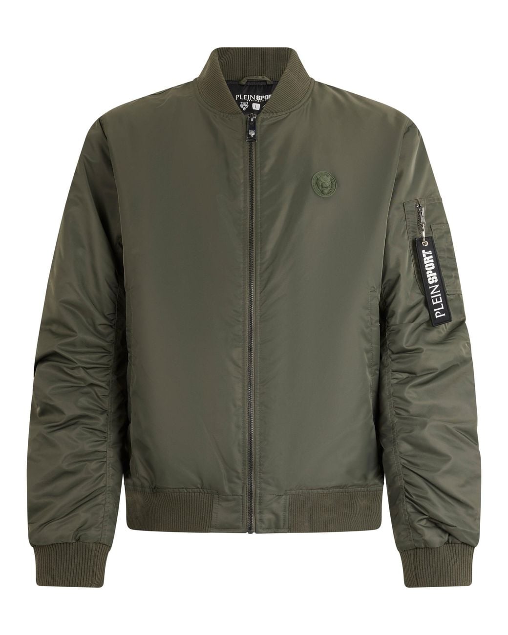 Philipp Plein Green Bomber Jacket Icon for men
