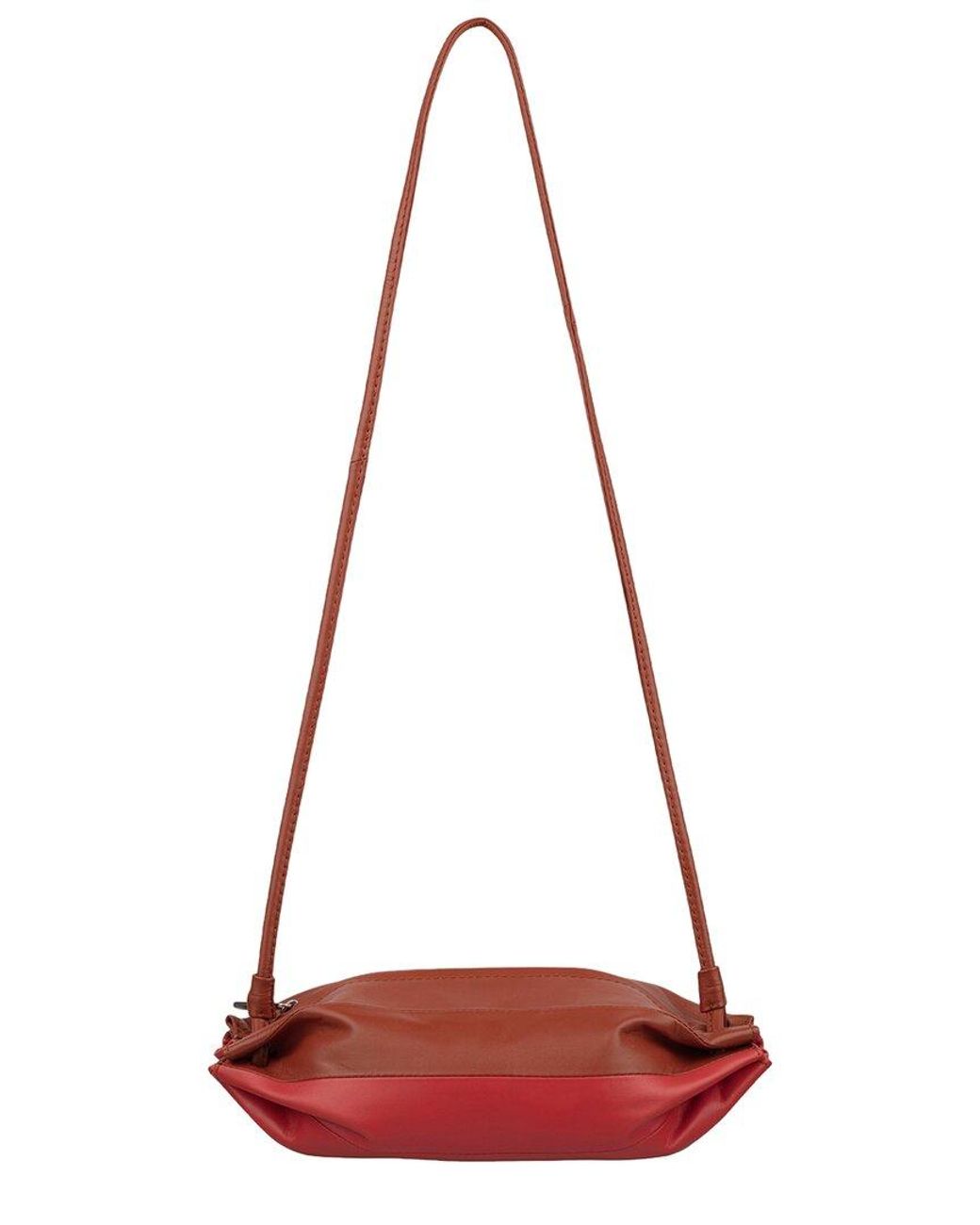 Marimekko Pikku Karla Leather Shoulder Bag in Red | Lyst Marimekko Pikku Karla Leather Shoulder Bag in Red | Lyst