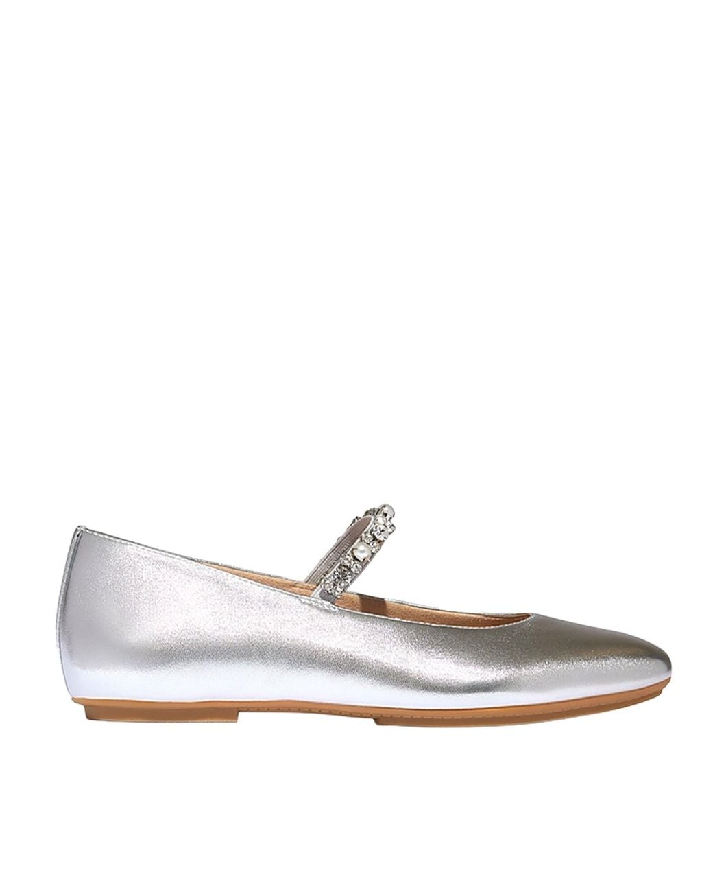 Crystal Toe Fitflop Delicato Pearls And Crystals in White | Lyst