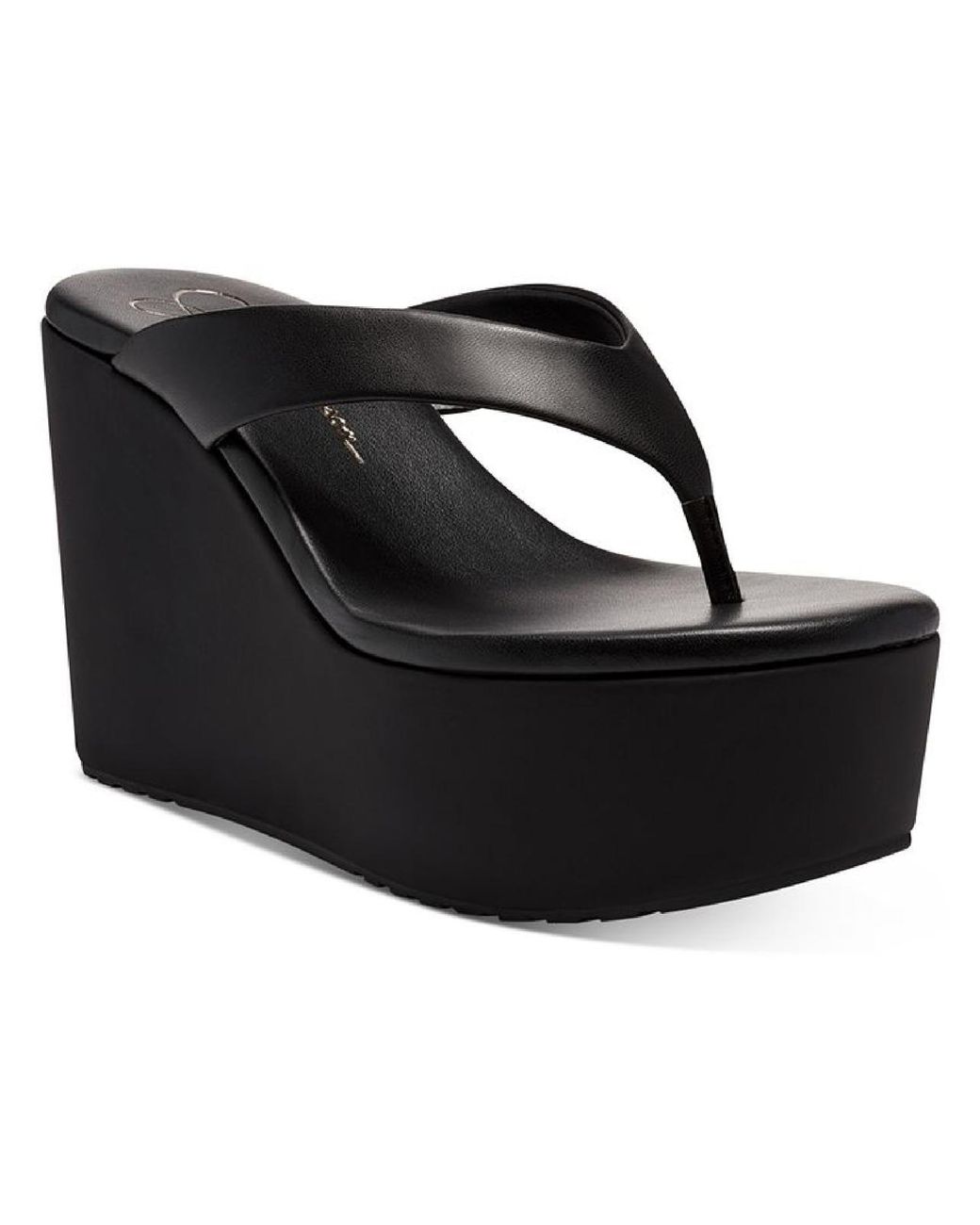 Jessica simpson hotsell black wedge pumps