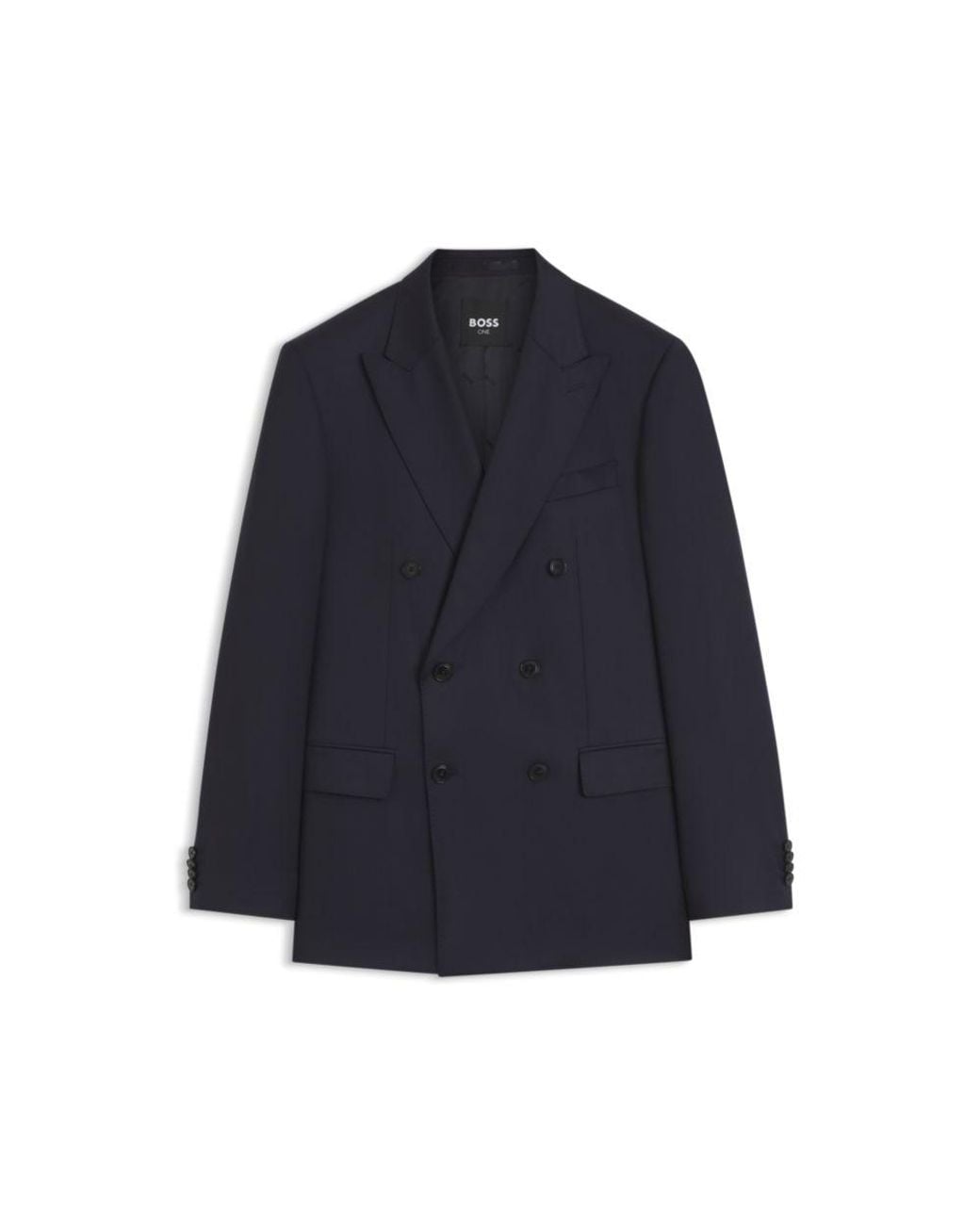 Boss Blue Slim-Fit Jacket for men