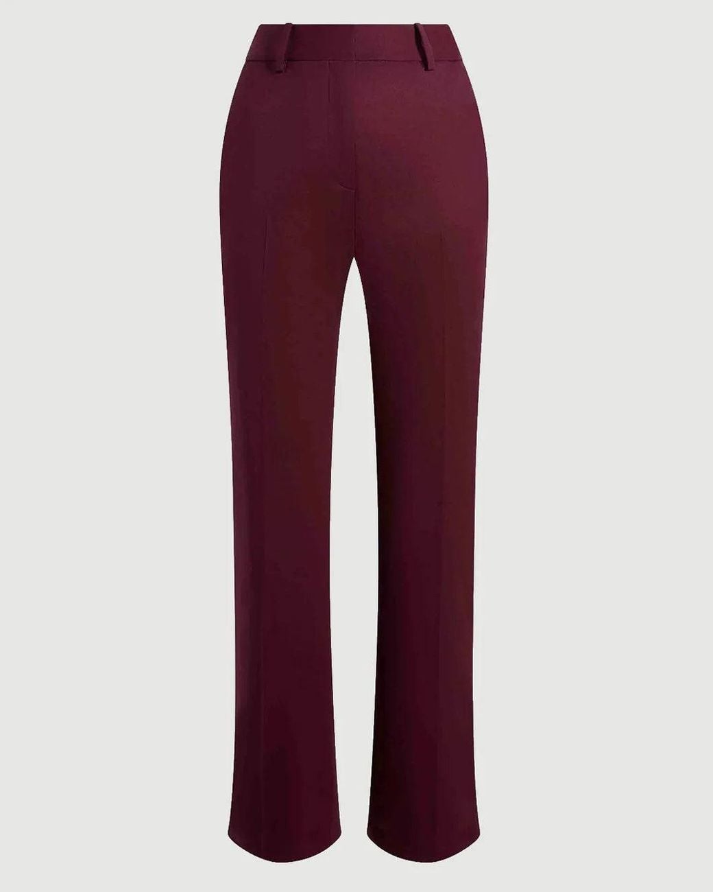 Argent Red Straight Leg Trouser