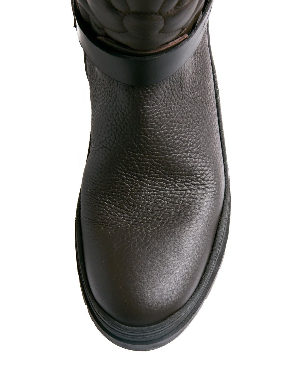 Henry Beguelin Vegetal Wash Leather Boot With Omino Trapuntato in Black |  Lyst