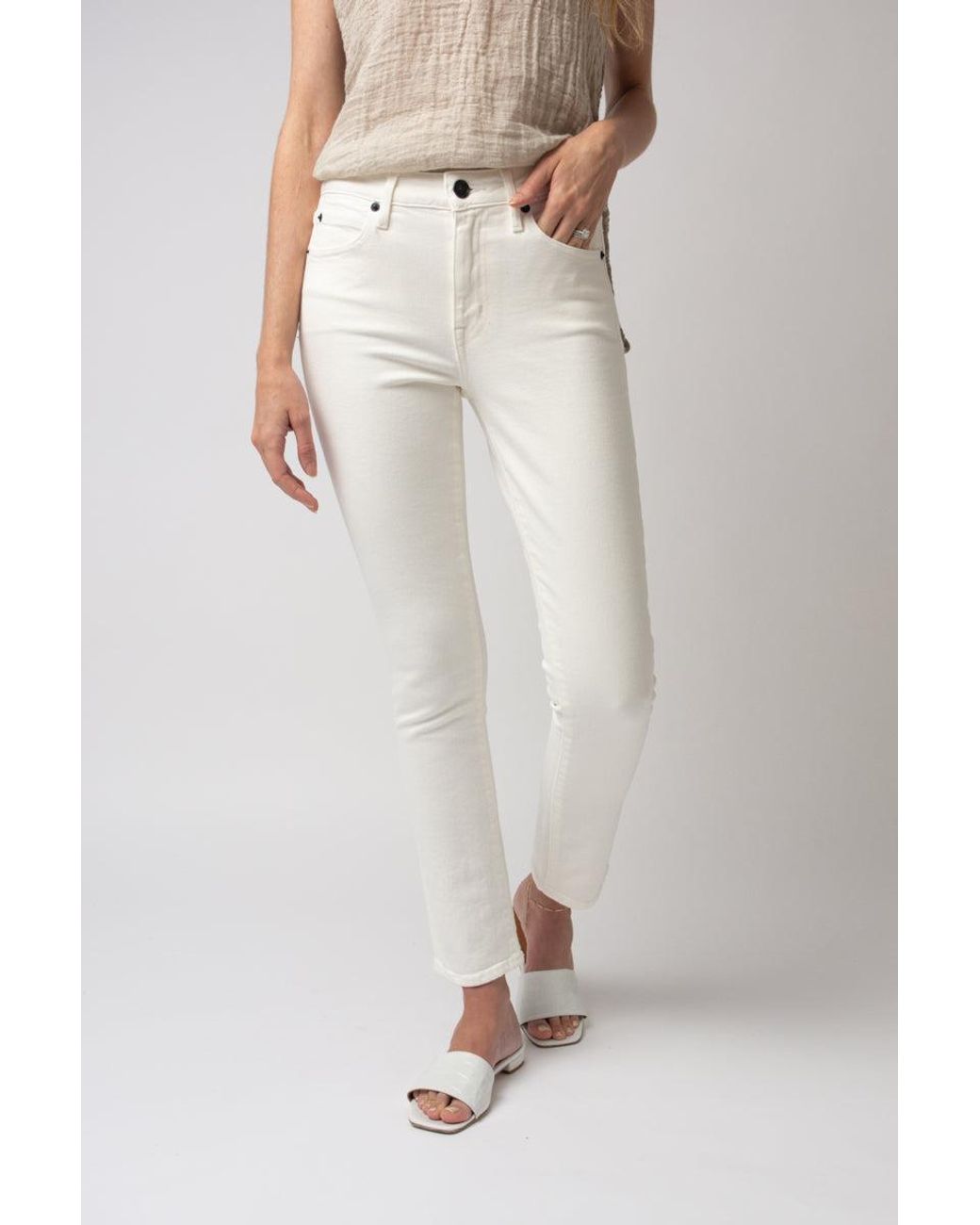 SLVRLAKE Denim Denim Lou Lou Jeans | Lyst