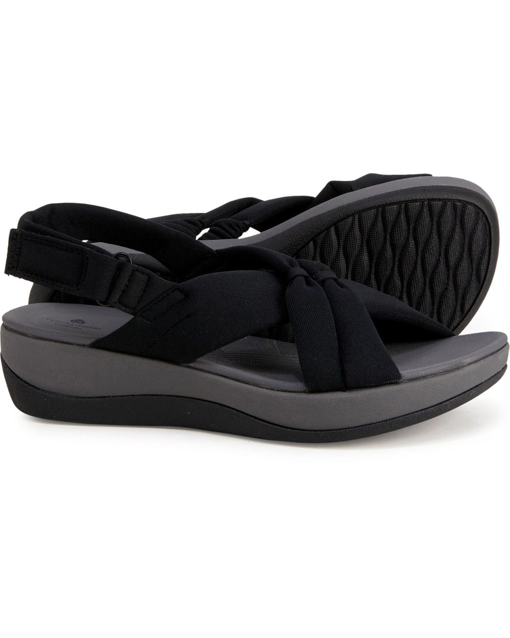 Clarks Arla Belle Sandals in Black - Lyst