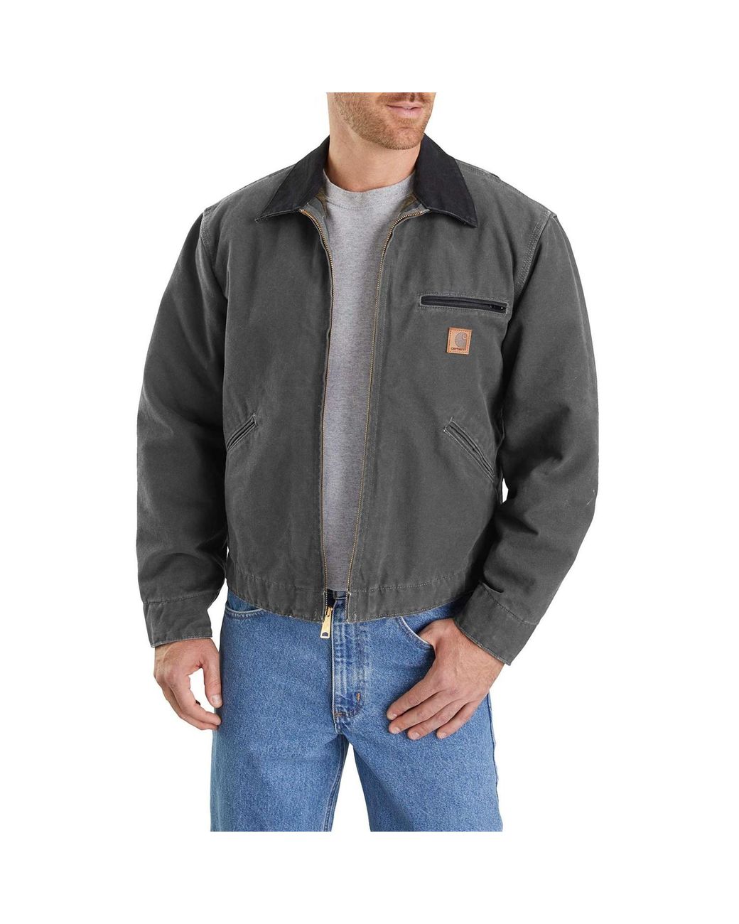 Carhartt J97 Sandstone Detroit Jacket for Men | Lyst