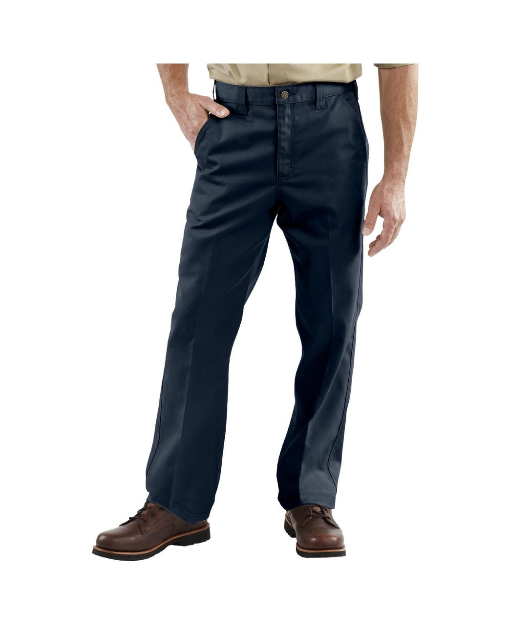 Carhartt Synthetic B290 Twill Work Pants in Navy (Blue) for Men Lyst