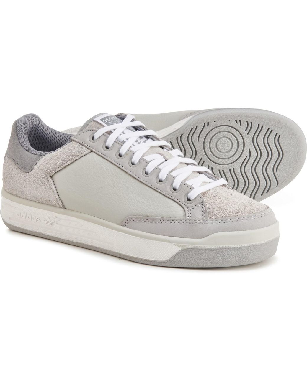 adidas Rod Laver Tennis Shoes in Gray for Men Lyst