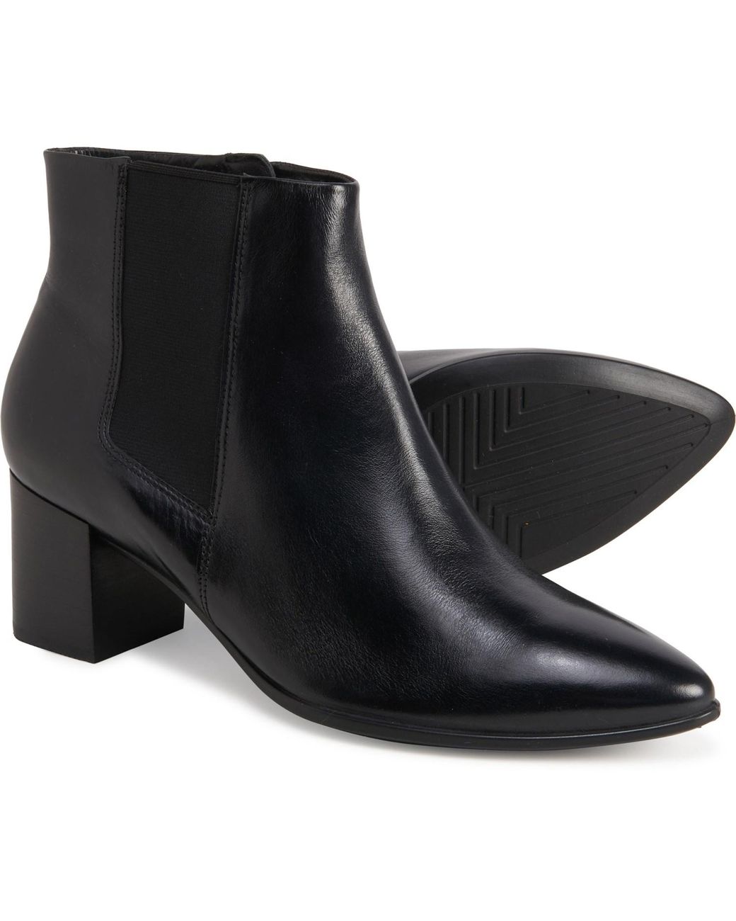 ecco shape 45 block ankle boot