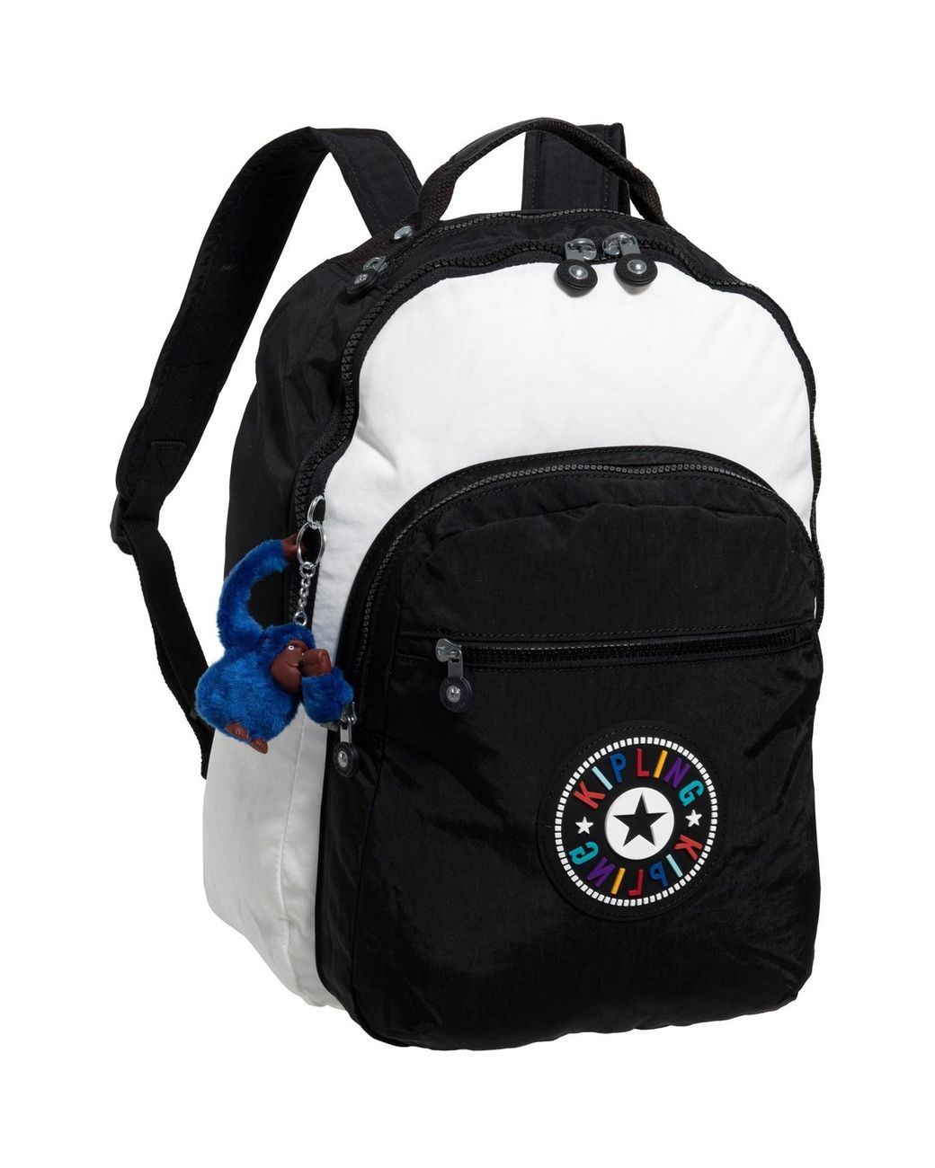 Kipling Seoul Color-block Backpack in 
