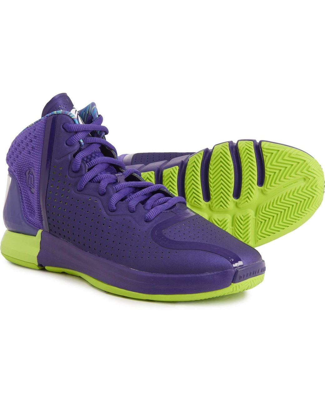 Restomod Basketball Shoes in Purple 