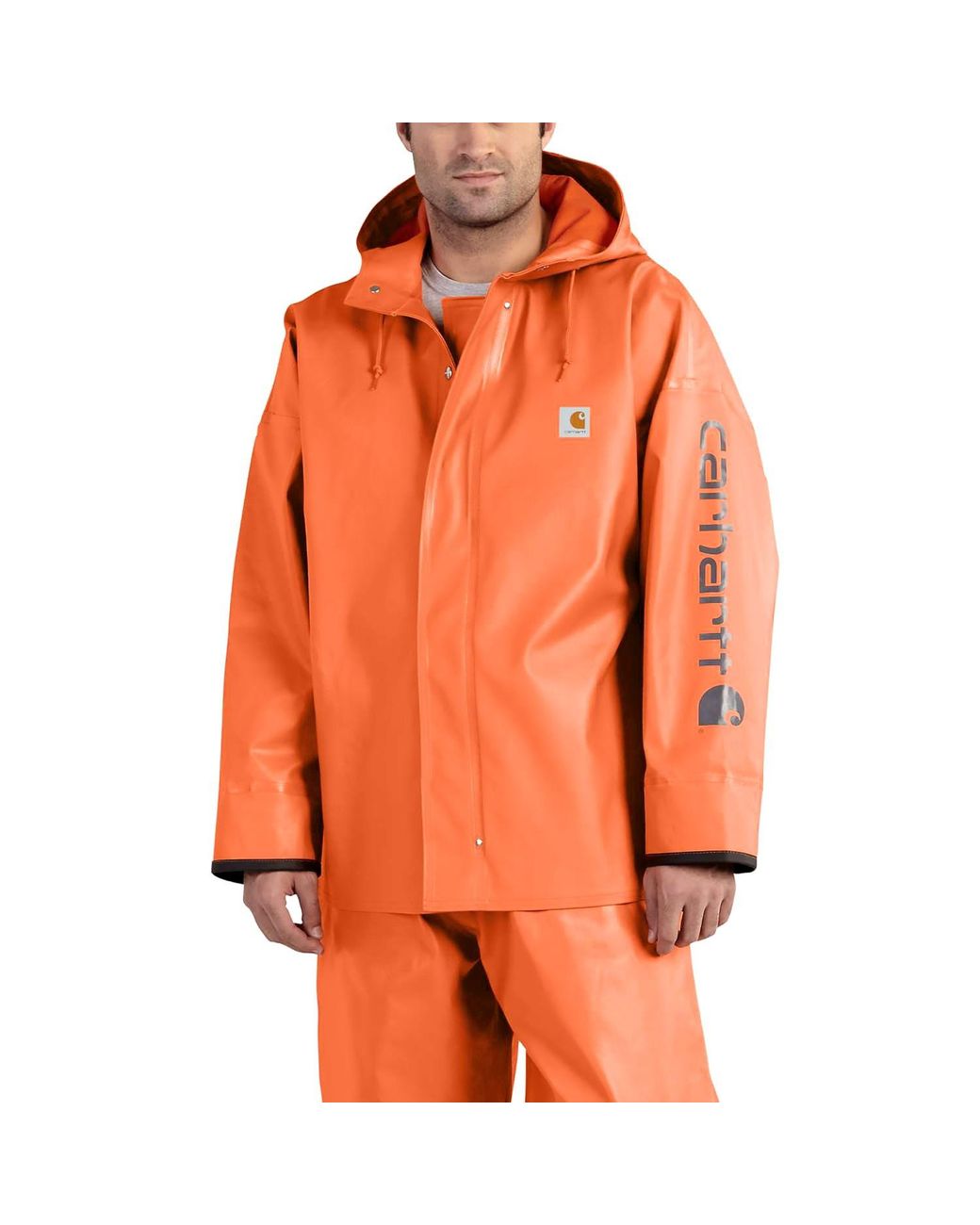 Carhartt Mens Lightweight PVC Rain Coat 