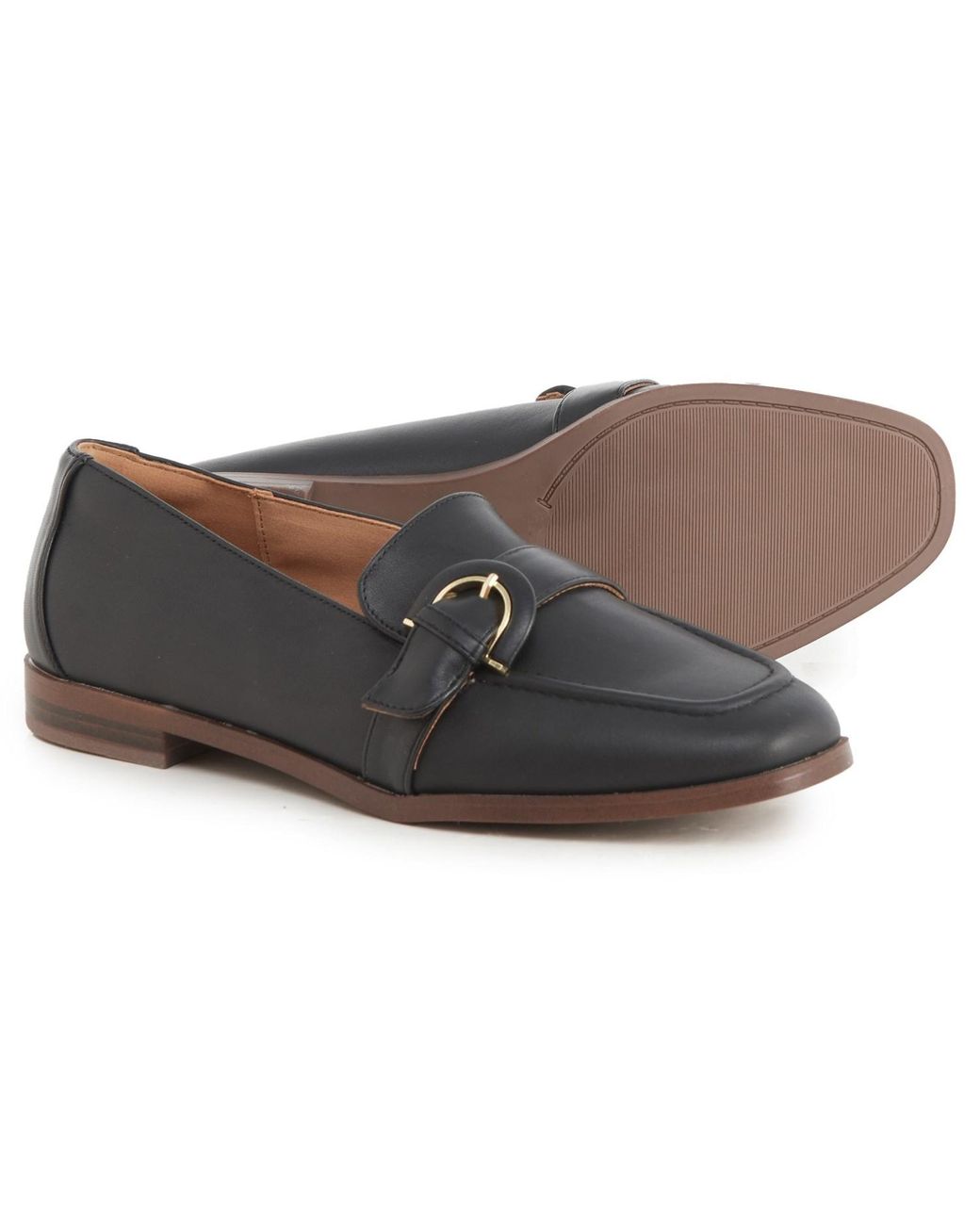 Rockport Susana Buckle Loafers in Brown | Lyst