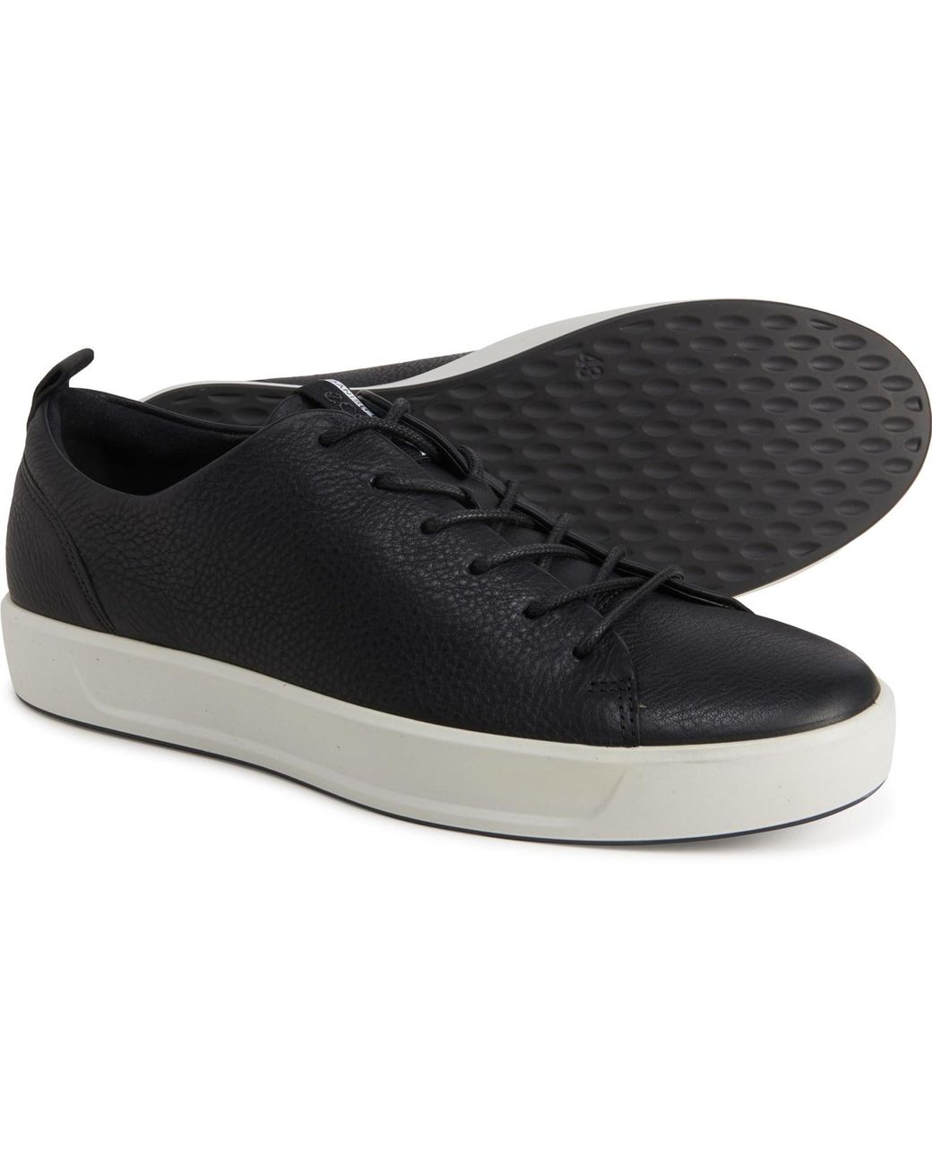 Ecco Made In Portugal Soft 8 Casual Sneakers in Black for Men | Lyst