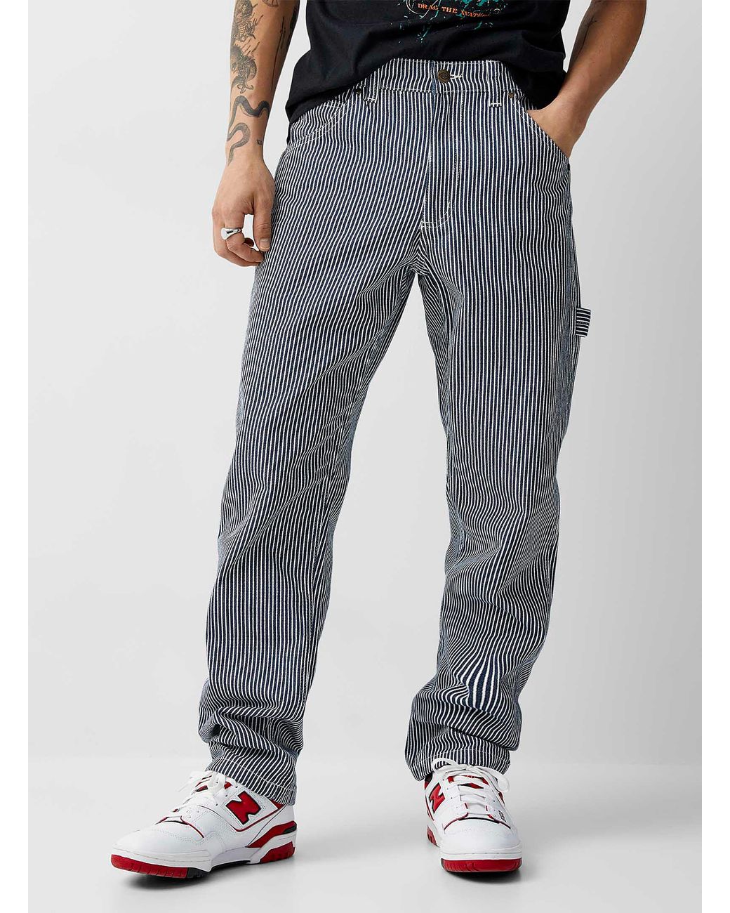 Mens hickory stripe pants store