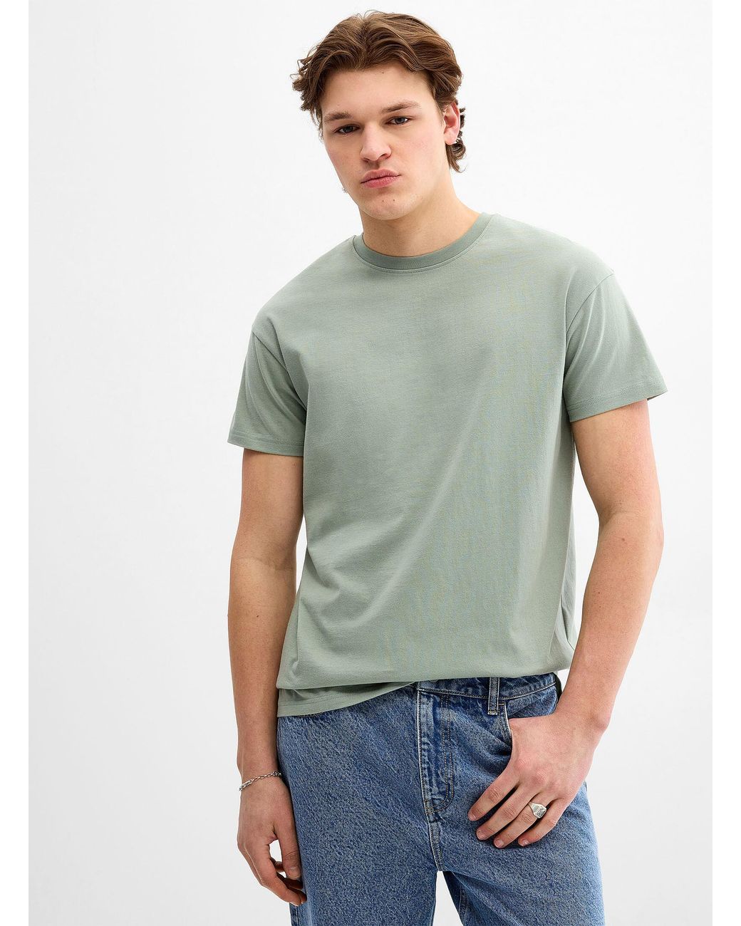 Djab Crew in Green for Men | Lyst Canada