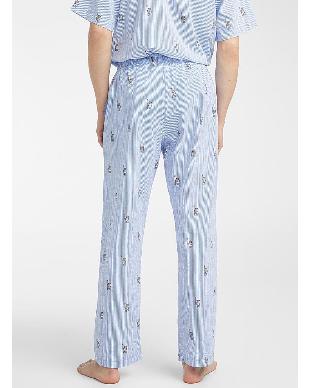 Briefly Stated Teddy Bear Sleep Pants Size Small S Lounge Pajama Bottoms   eBay