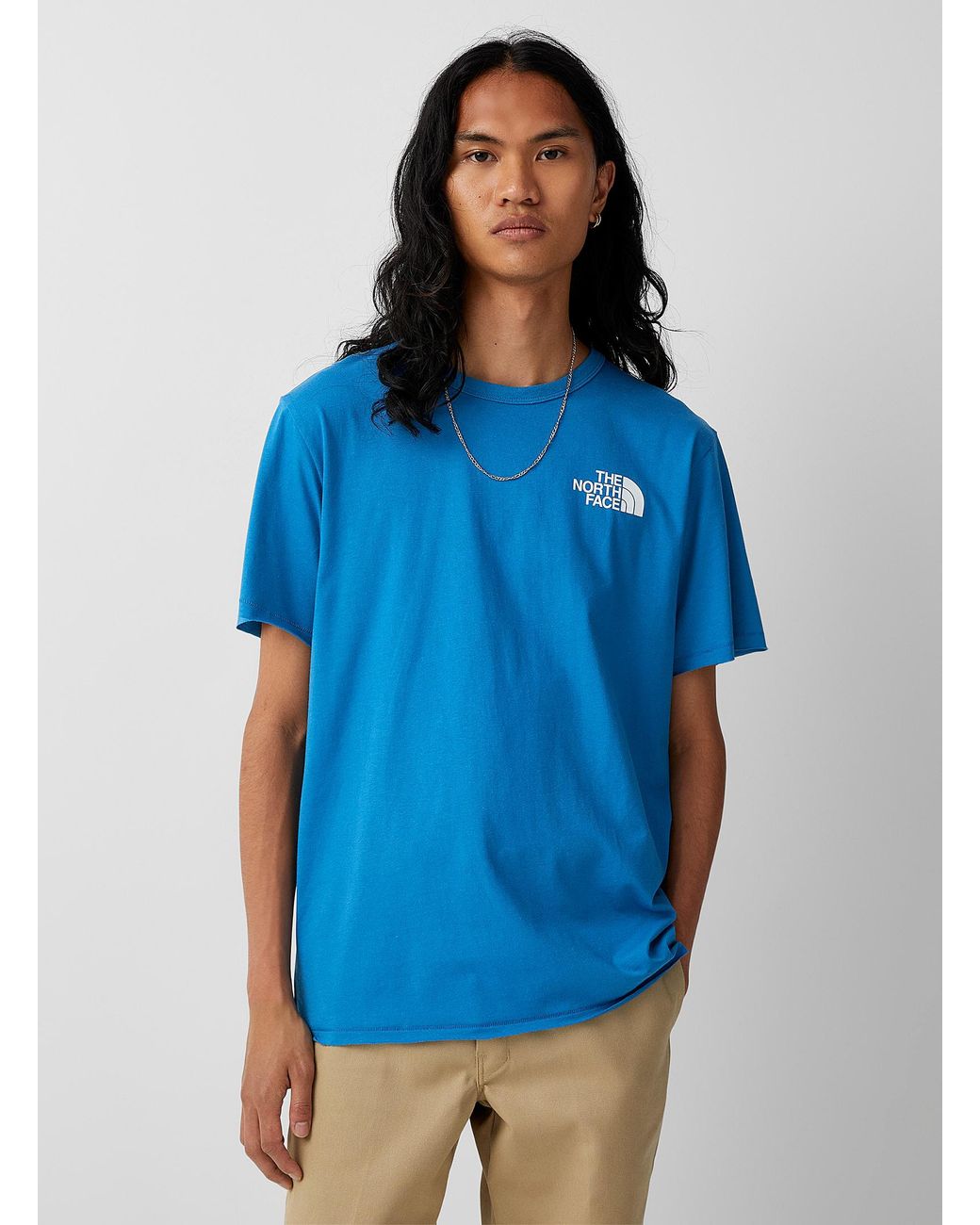 The North Face Climbing Motto T in Blue for Men Lyst