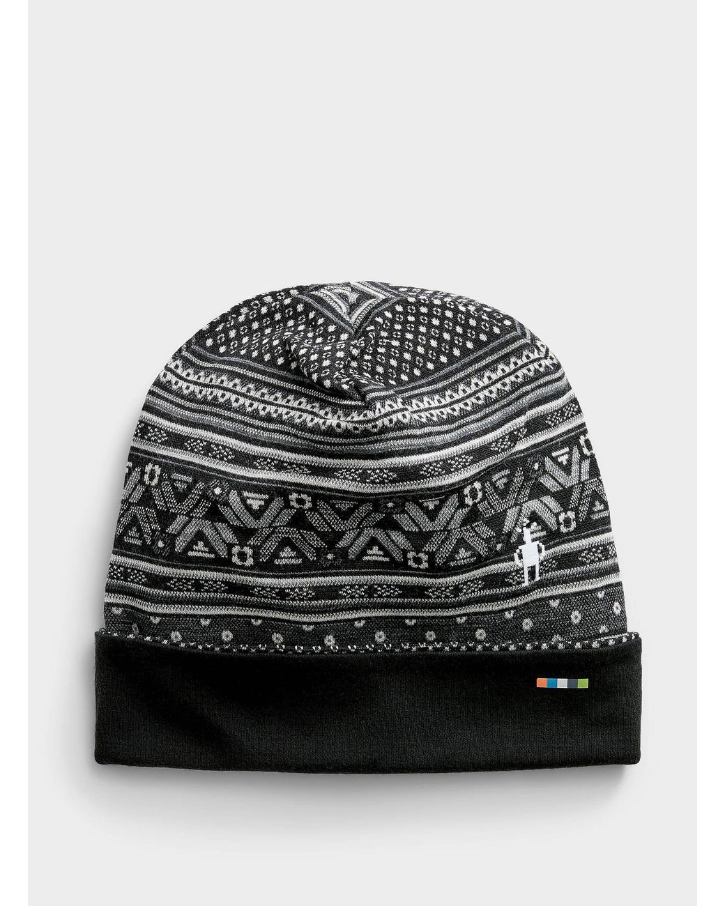 Smartwool Gray Reversible Merino Tuque