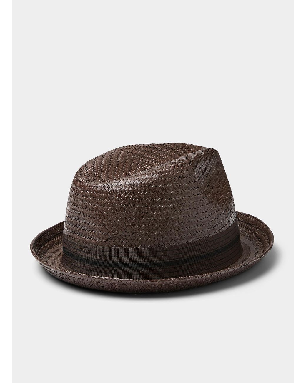 Brixton Castor Straw Player Hat in 