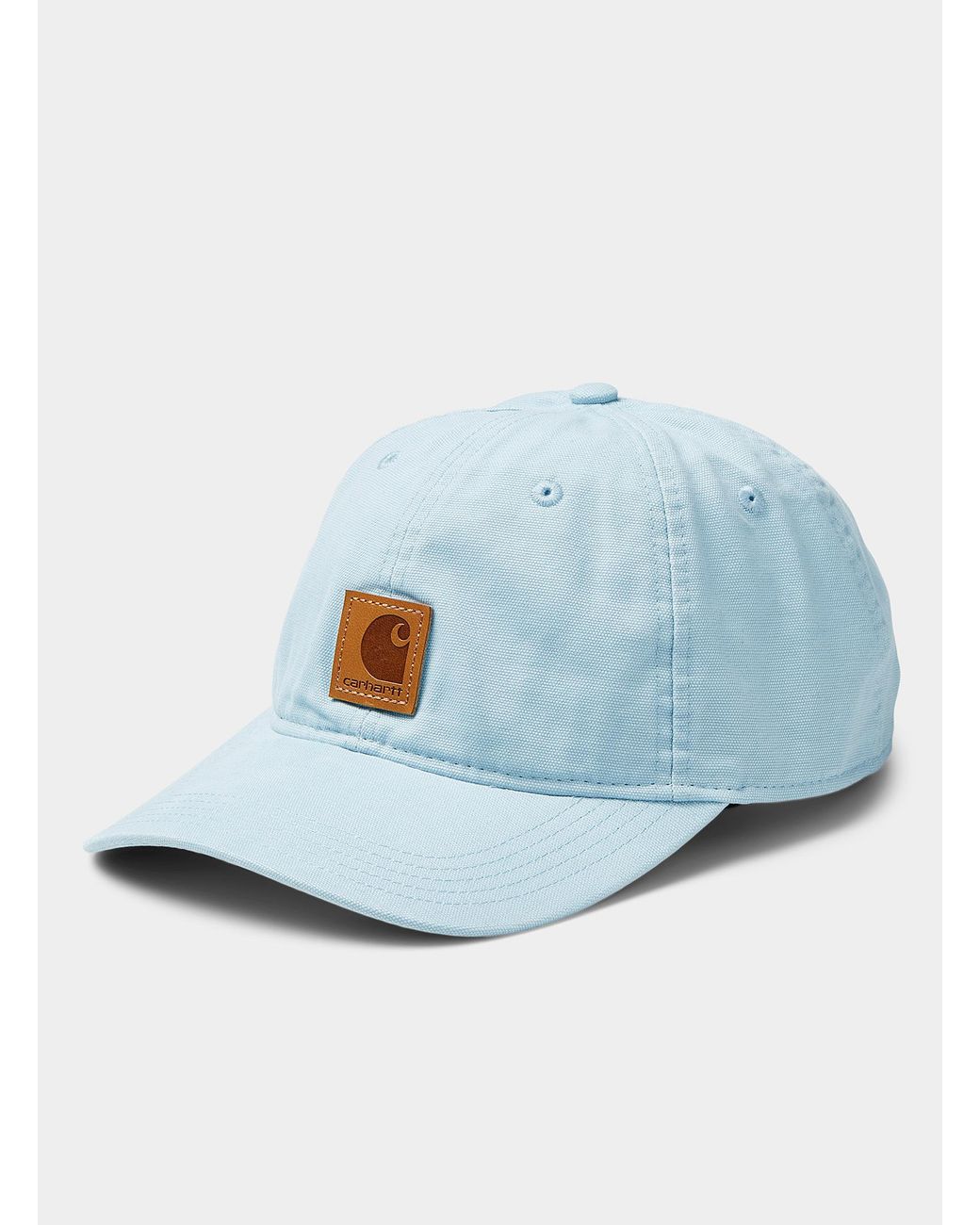 Carhartt Washed Cotton Baseball Cap in Blue | Lyst