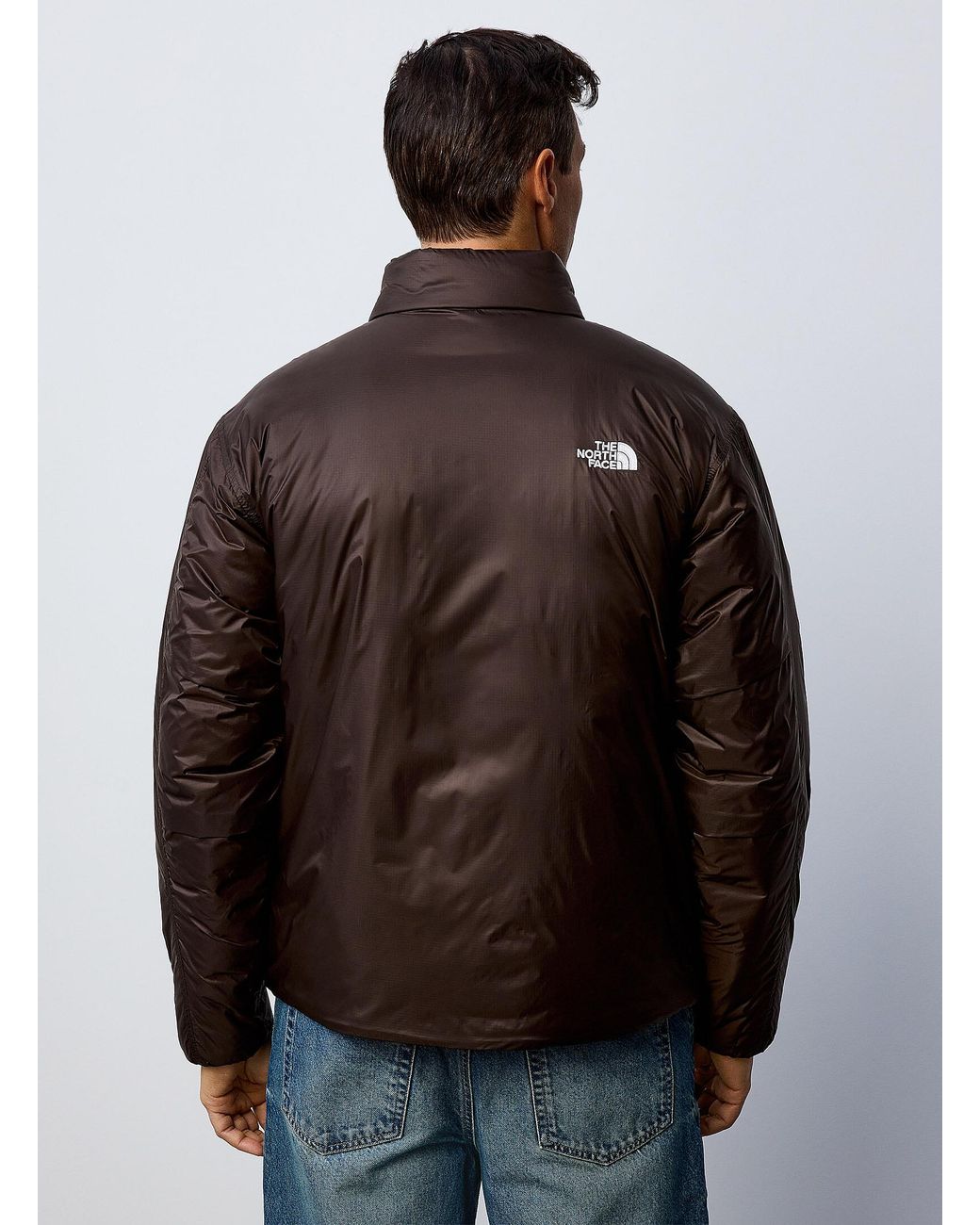 The North Face Brown Pertex Explore Quilted Jacket for men