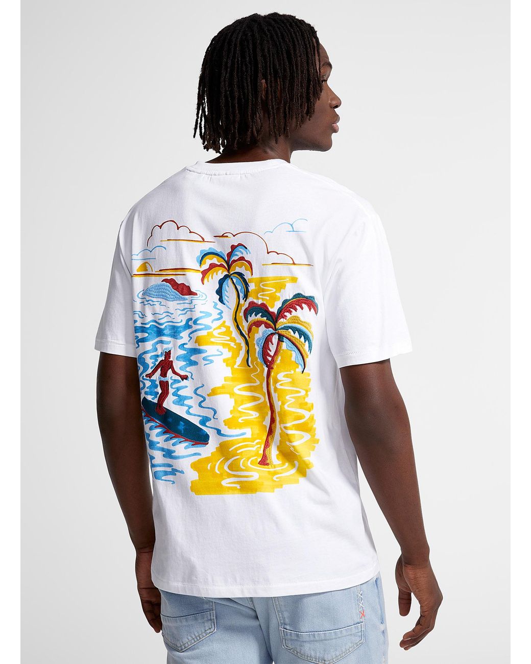 Scotch & Soda Paradise Of Sun T in White for Men | Lyst