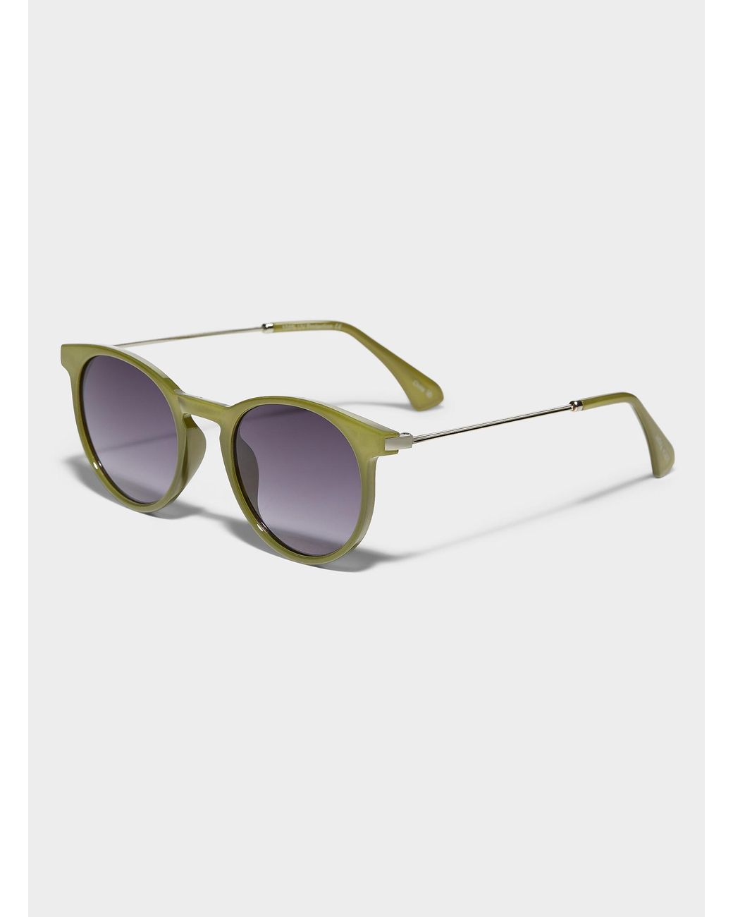 Simon's Multicolor Regan Round Sunglasses