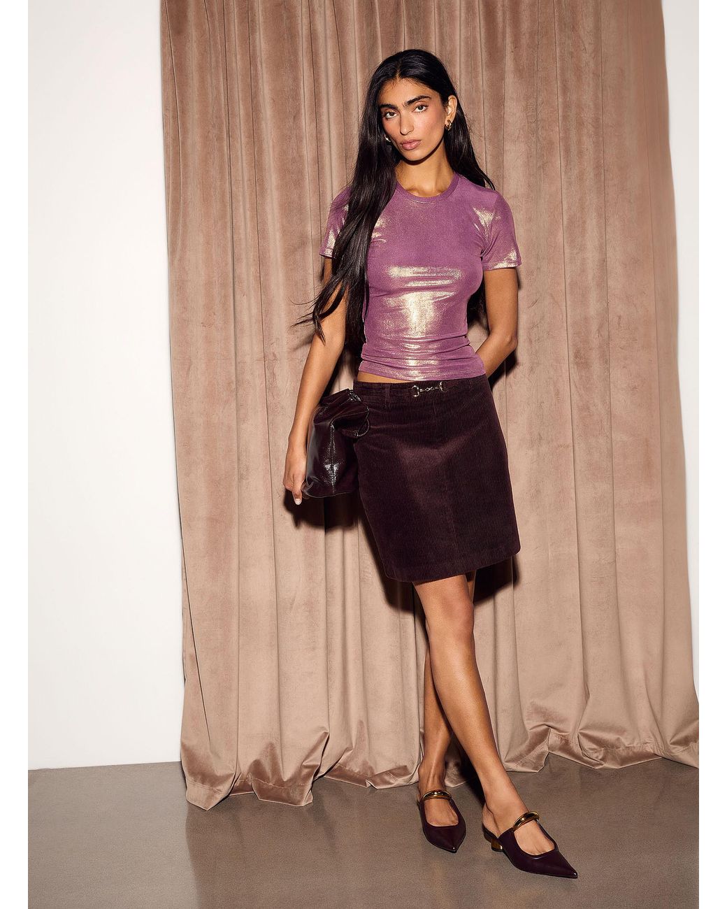Icône Purple Short