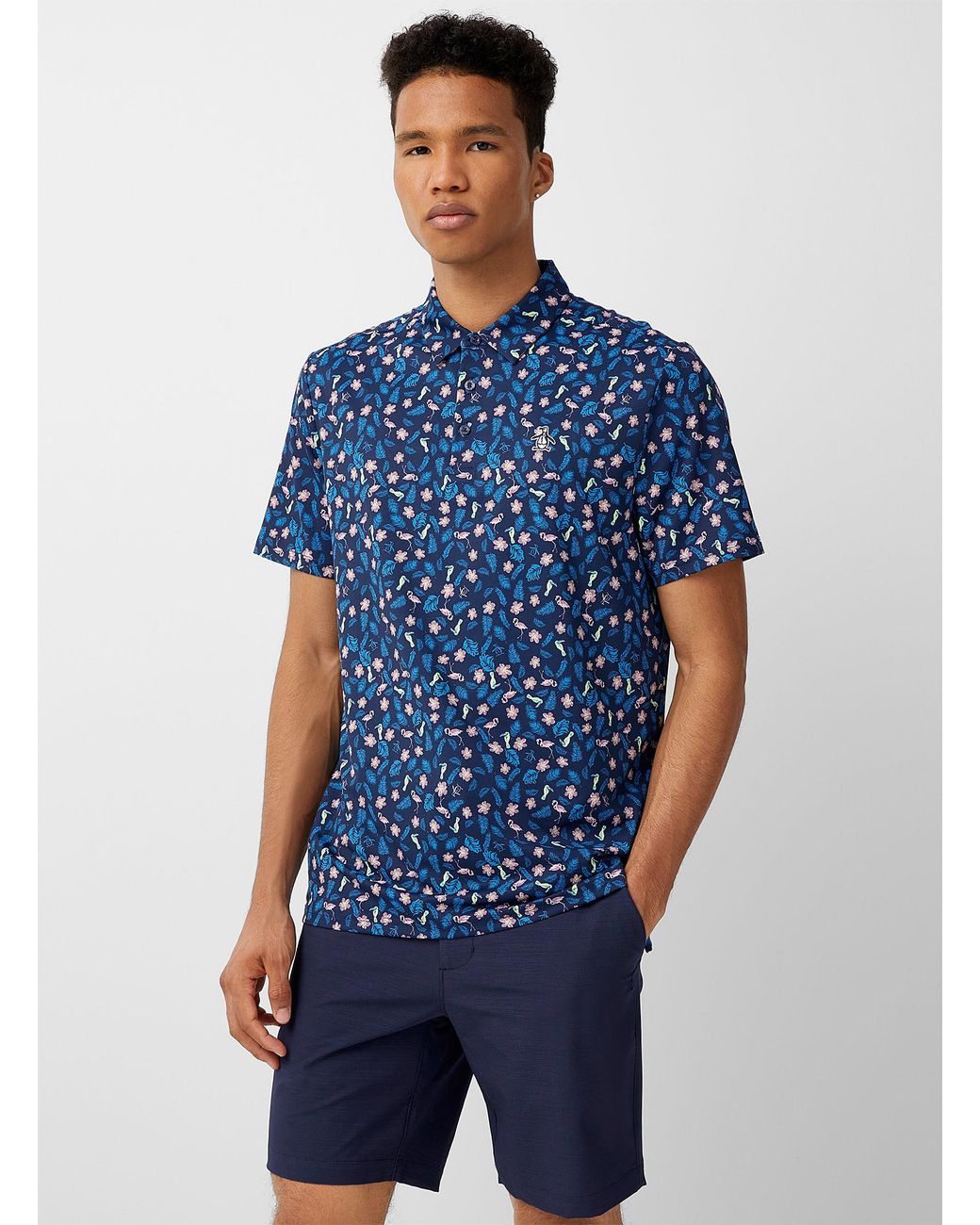 original penguin flamingo shirt