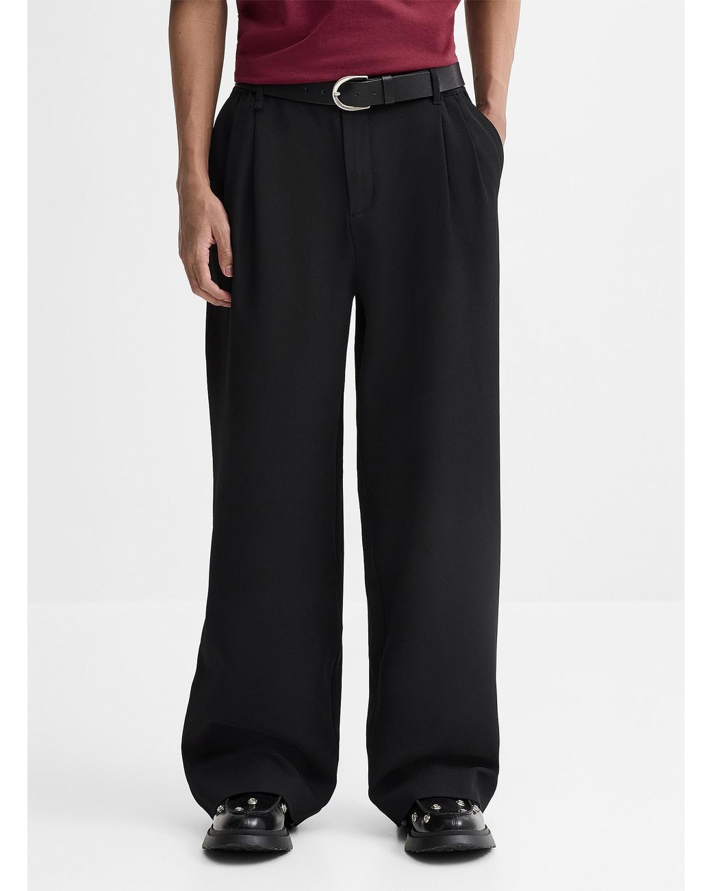 Djab Soft Twill Wide Pant Dalston Fit in Red for Men | Lyst Canada