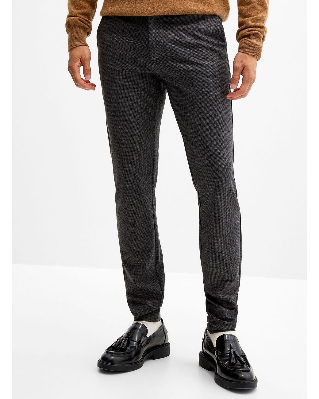 Only & Sons Brown Micro for men