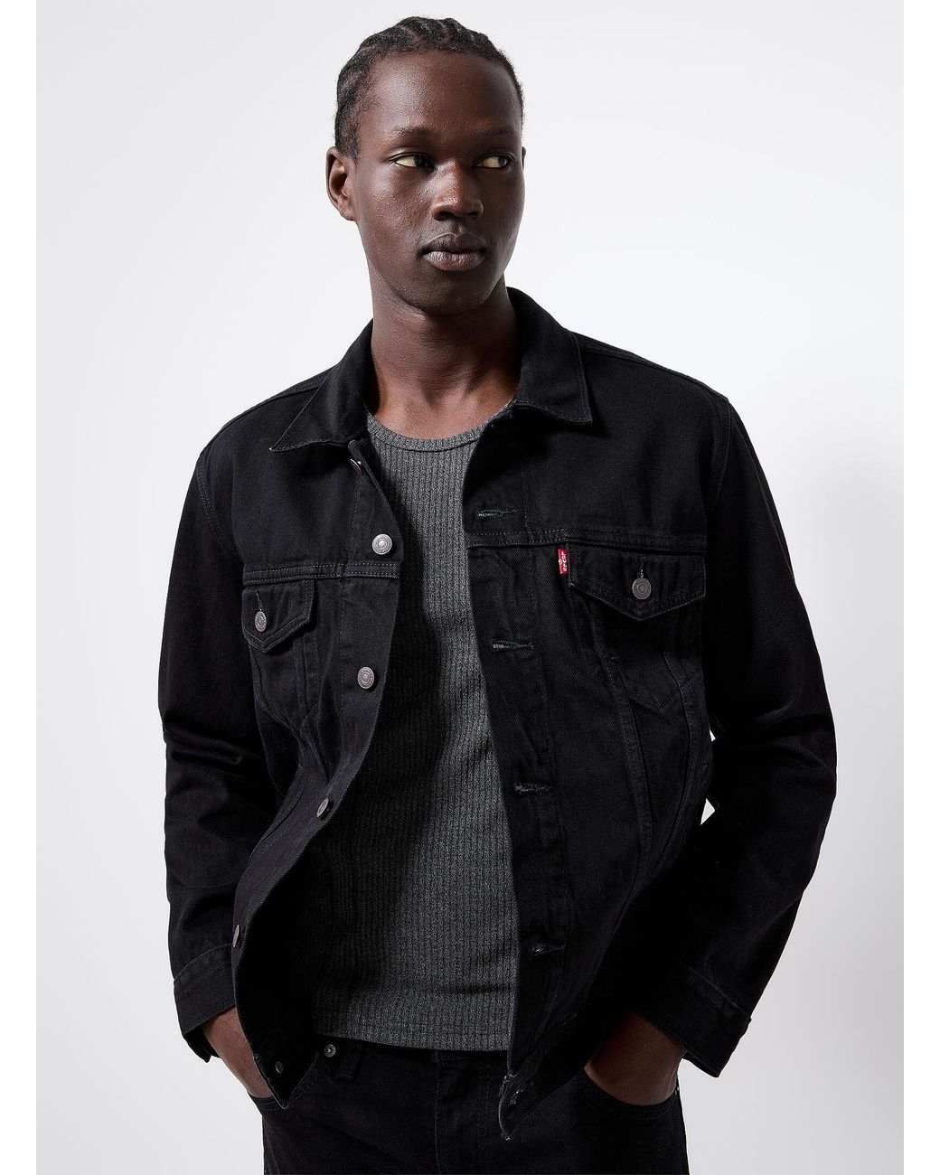 Levi's Black Trucker Jean Jacket for men
