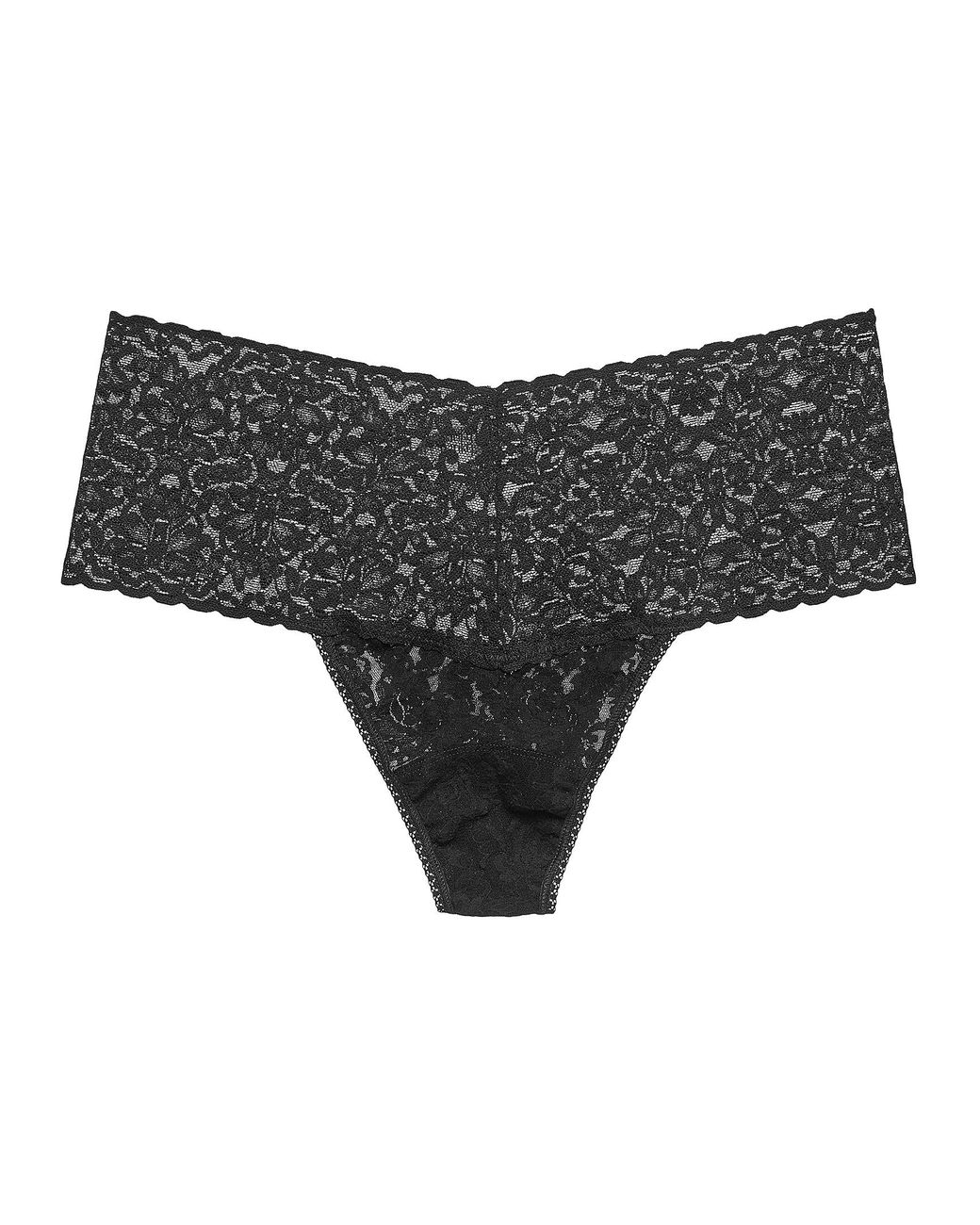 Hanky Panky High-waist All-lace Thong Plus Size (fits 14 To 24) (women ...