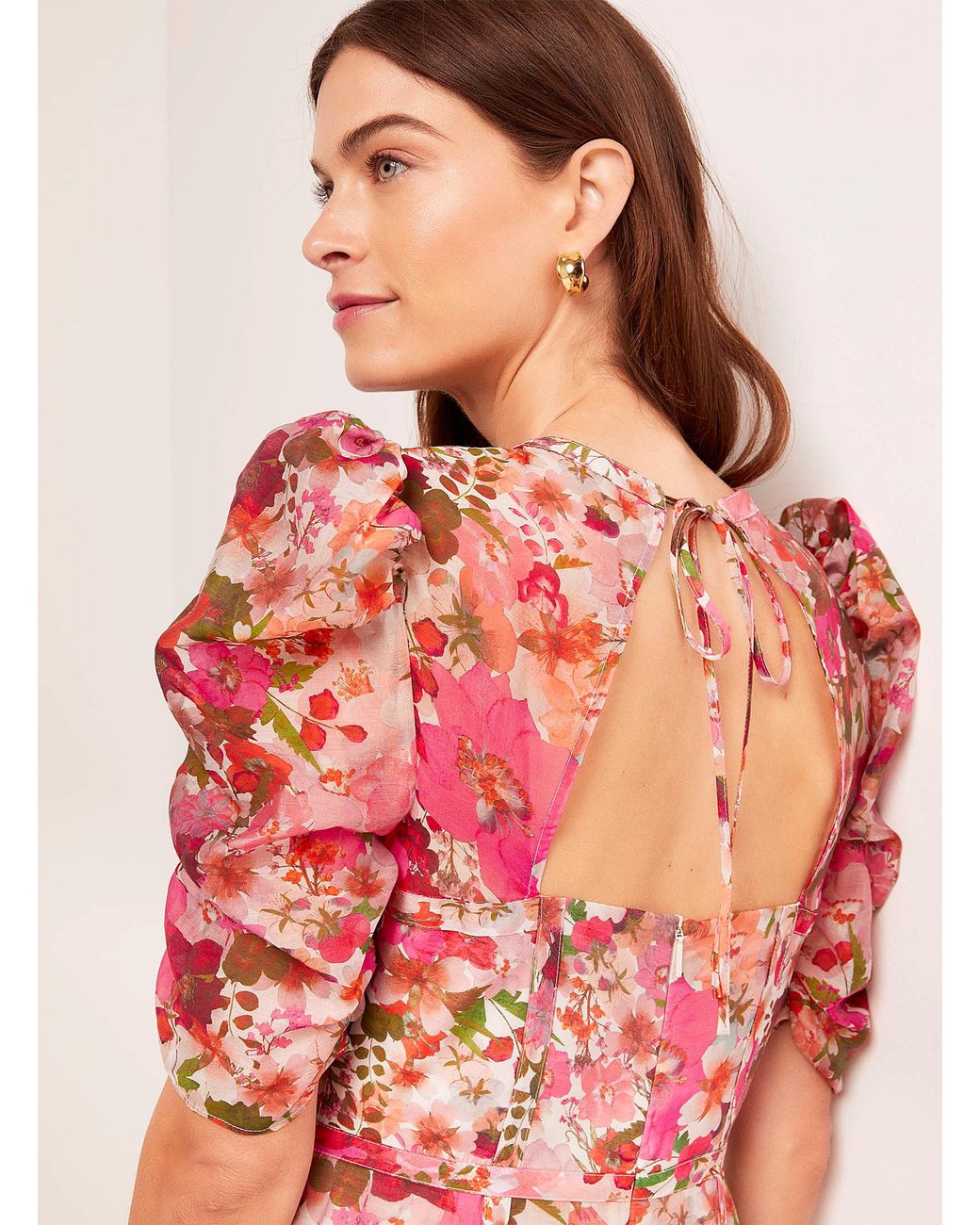 Ted Baker Botani Pressed Flowers Flowy Dress in Pink | Lyst Canada Ted Baker Botani Pressed Flowers Flowy Dress in Pink | Lyst Canada