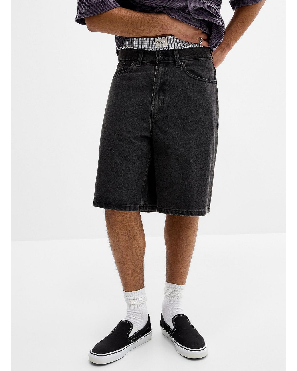 Vans Black 23" Check for men