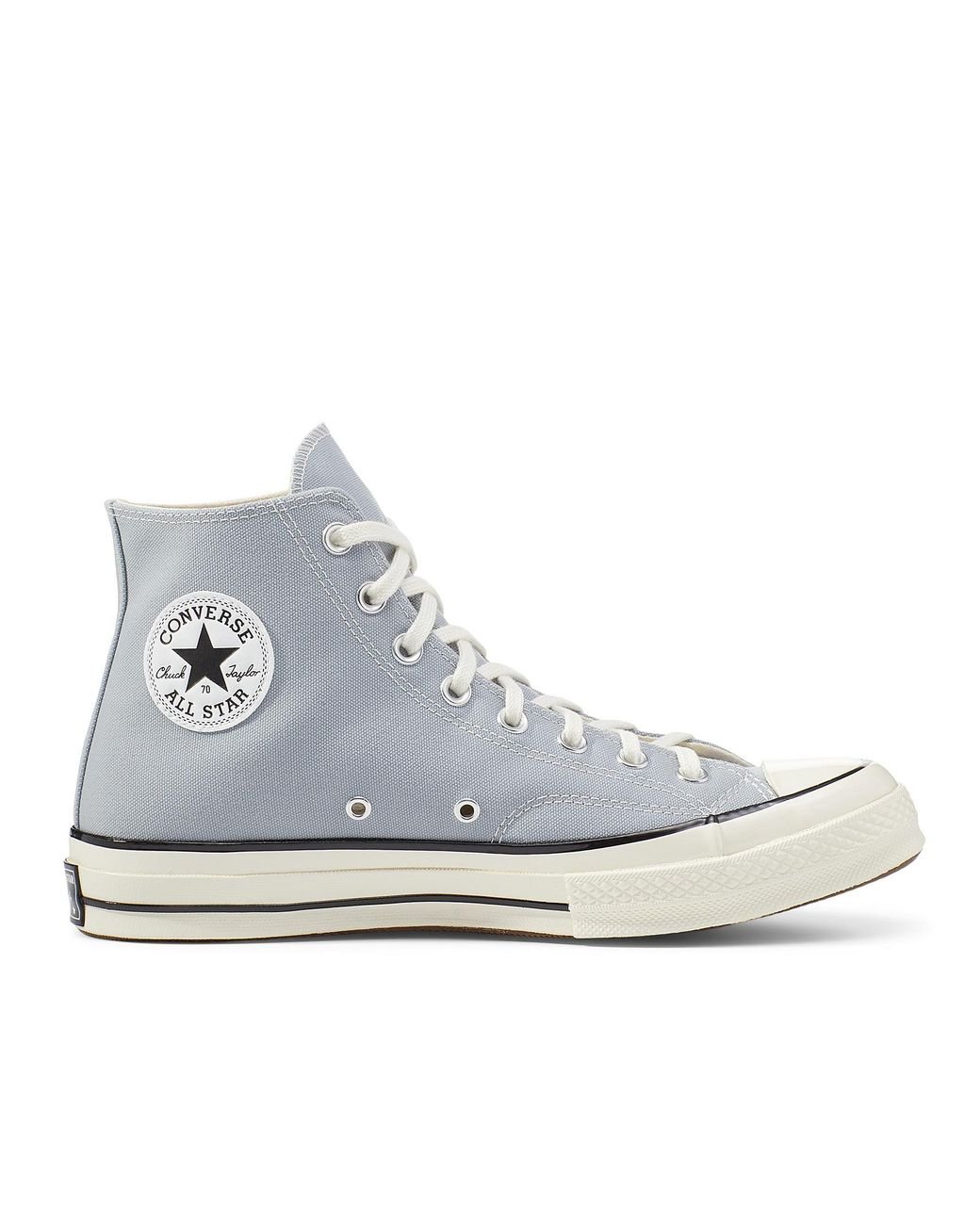 Converse Canvas Wolf Grey Chuck 70 High Top Sneakers Men in Light Grey ...
