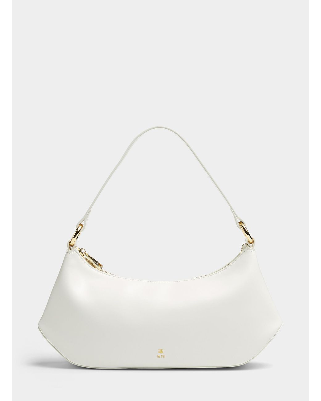JW PEI Lily Minimalist Baguette Bag in Natural | Lyst