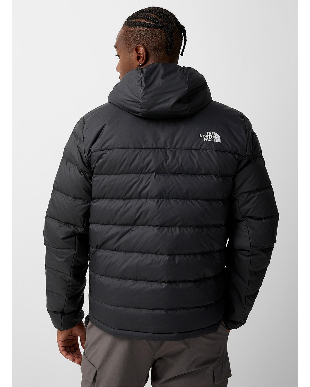 The North Face Aconcagua 2 Hooded Puffer Jacket Relaxed Fit in Black for  Men | Lyst