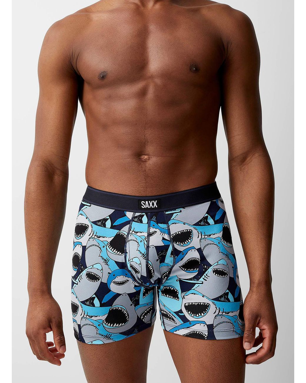 Saxx Underwear Co. Shark Tank Boxer Brief Daytripper in Blue for Men Lyst
