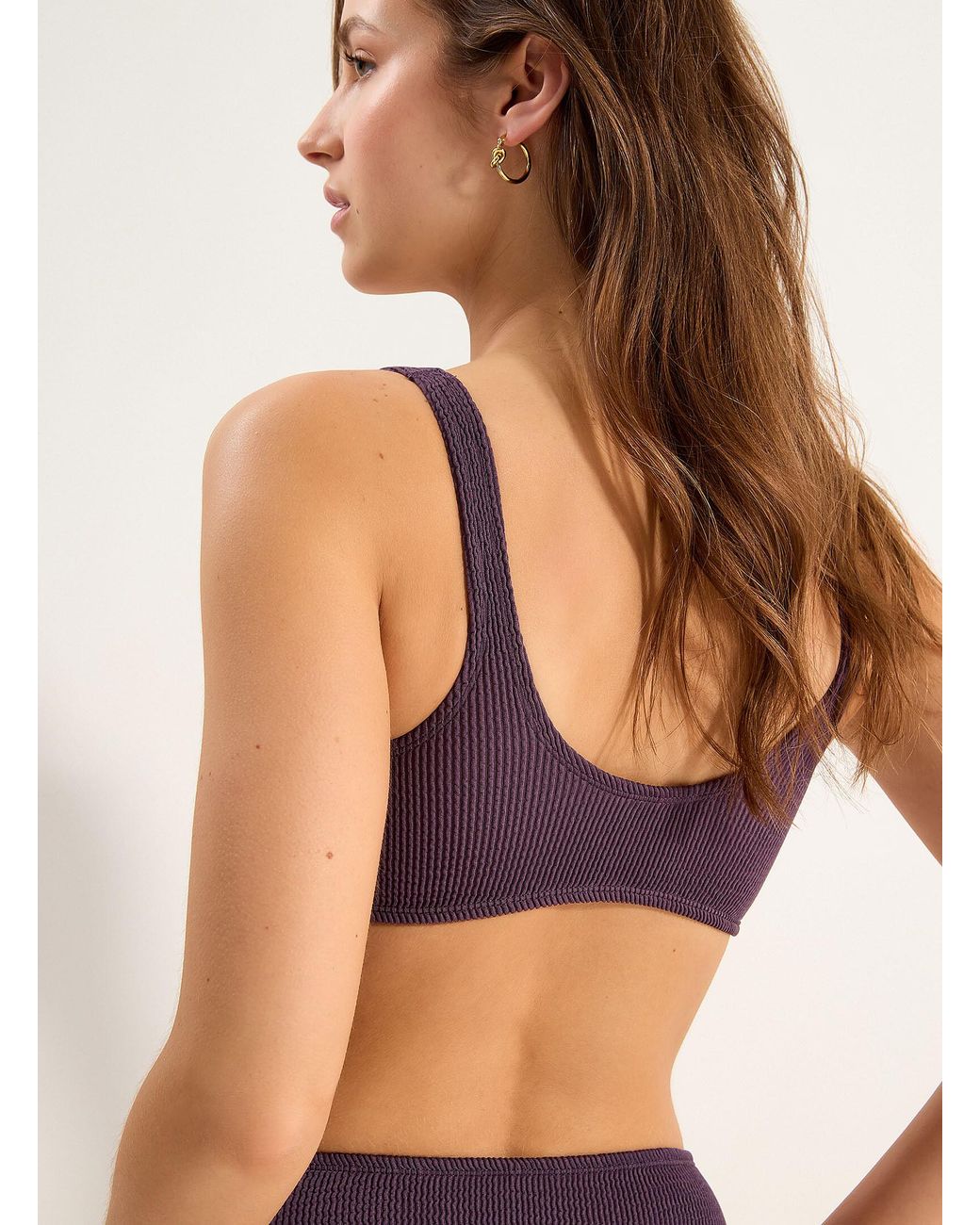 Simon's Purple Ruffle