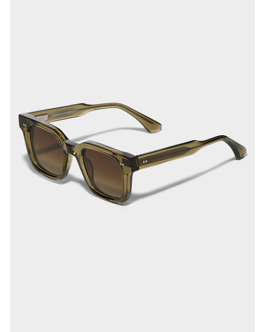 Chimi Brown Core 04 Square Sunglasses