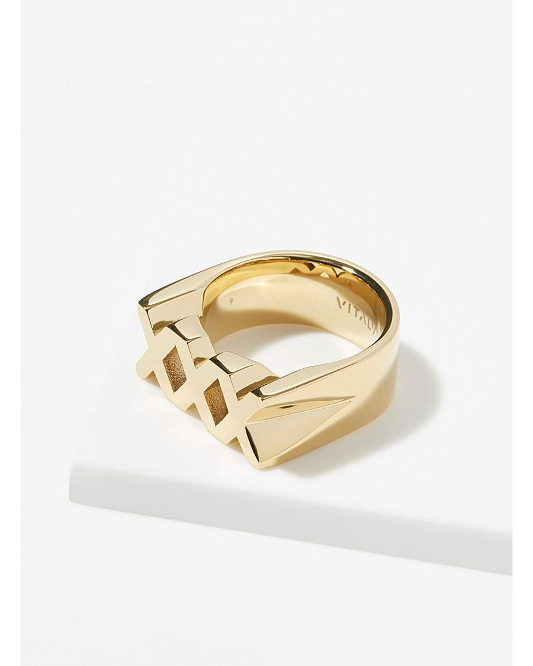 Vitaly Xxx Ring in Metallic for Men | Lyst